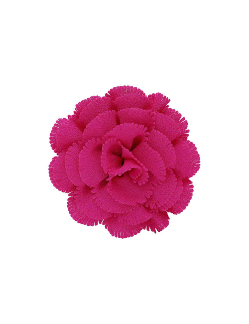 Les Cordes broche fuchsia