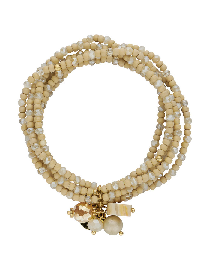 Les Cordes juwelen beige