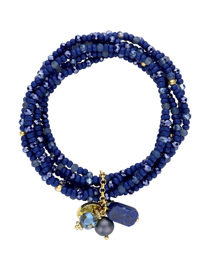Les Cordes juwelen blauw