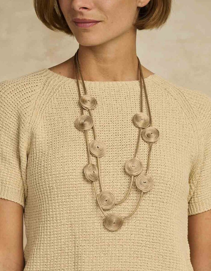 Les Cordes juwelen beige
