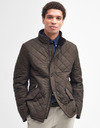 Barbour Powell Quilted Jas Olijf