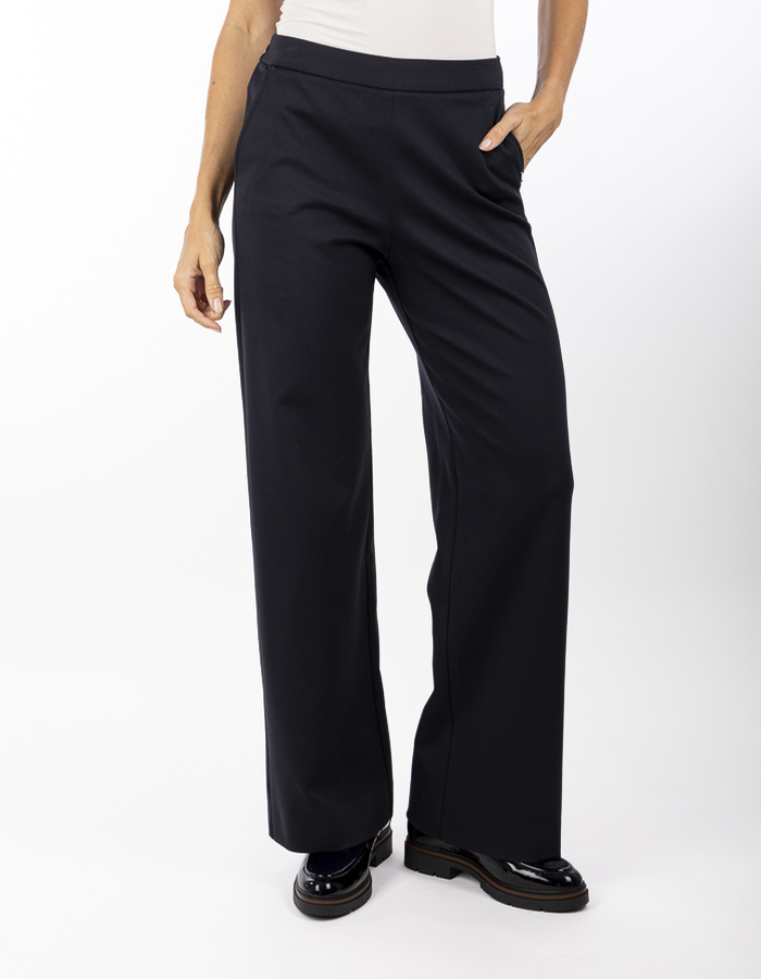Xandres geklede broek marine