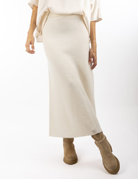 Liviana Conti midi rok ecru