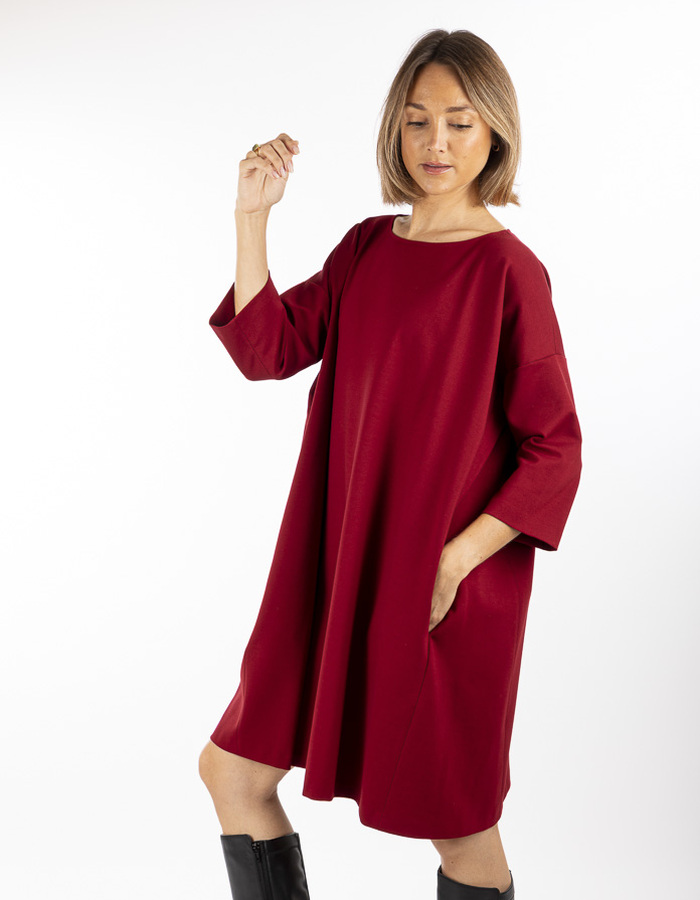 Liviana Conti kort kleed rood
