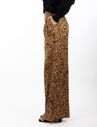 Twinset geklede broek leopard