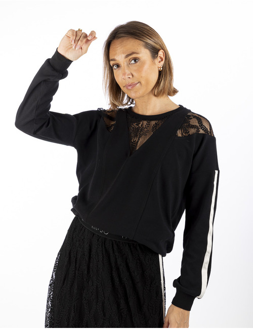 Liu Jo sweater zwart