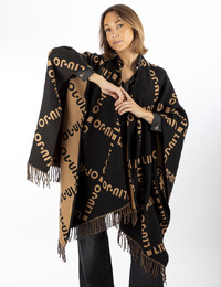 Liu Jo poncho zwart