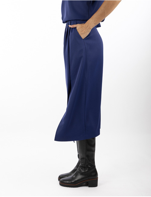 Drykorn lange rok blauw
