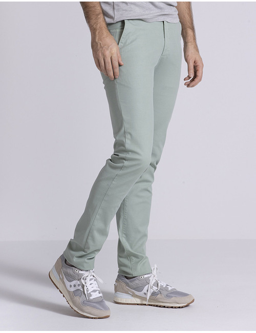 Slim Fit Broek – Sidney – Eucalyptus