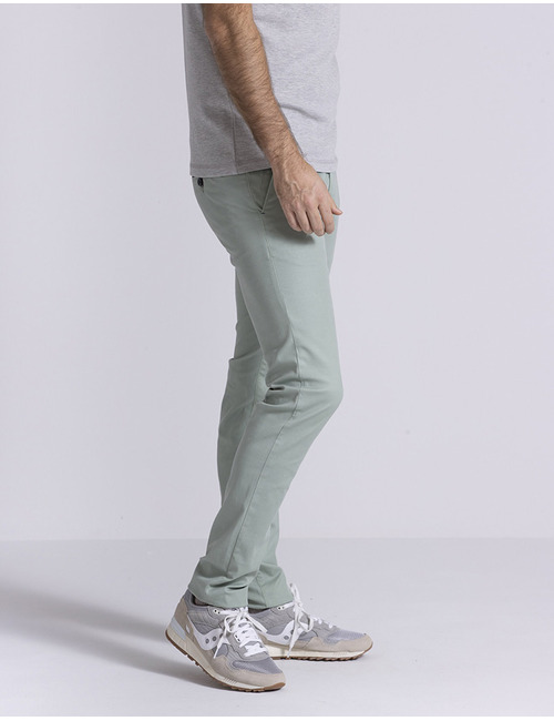 Slim Fit Broek – Sidney – Eucalyptus