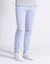 Slim Fit Chino – Seger – Light Blue