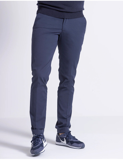 Slim Fit Chino – Seger – Blue