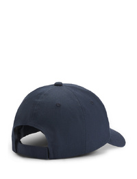 Weekendpet van katoenkeper met geweven logopatch – BOSS