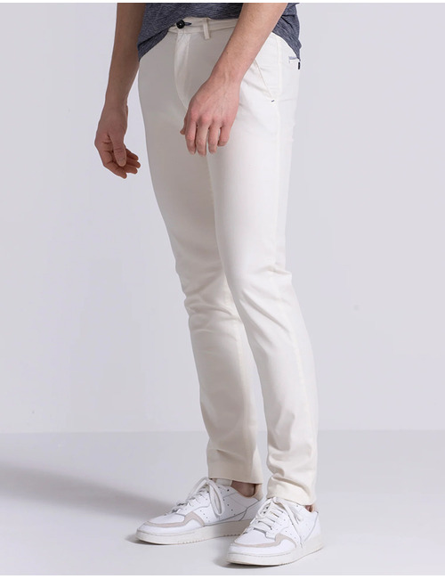 Slim Fit Broek – Sidney – Ivory
