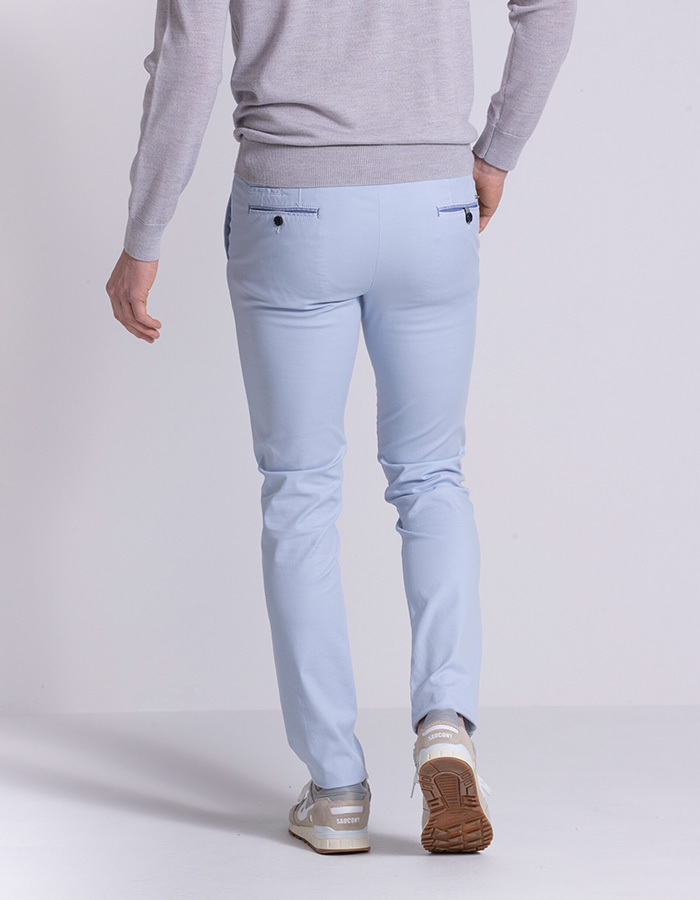 Slim Fit Broek – Sidney – Lichtblauw