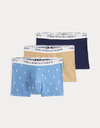 Stretch-katoenen trunks – 3-pack