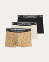 Stretch-katoenen trunks – 3-pack