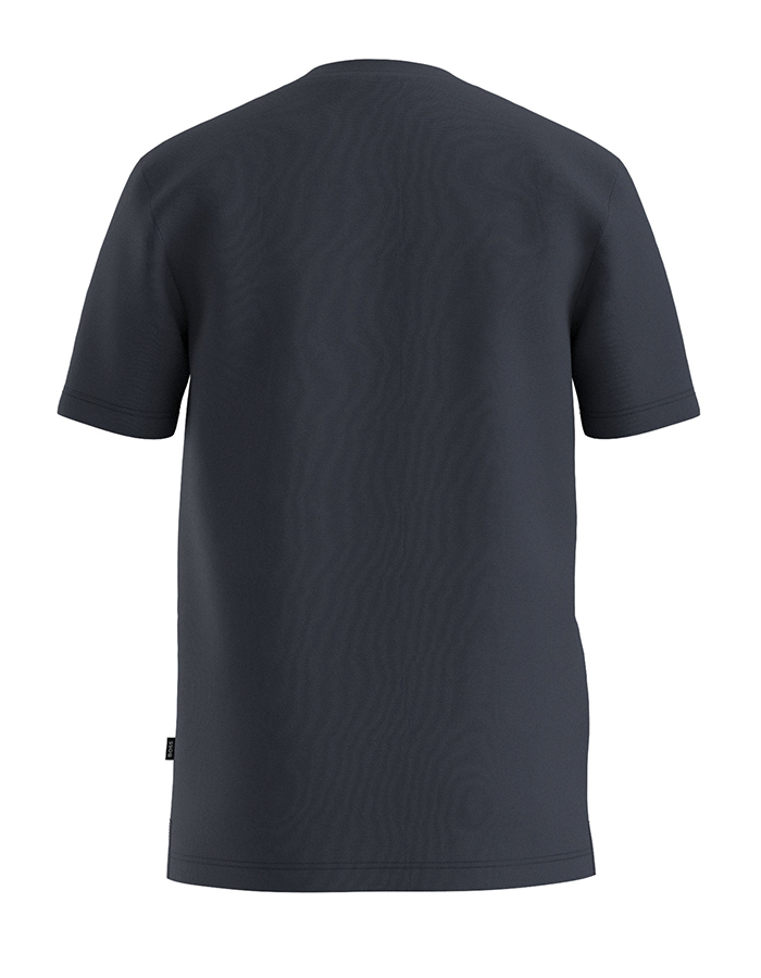 Regular-fit T-shirt van piqué met lyocellmix