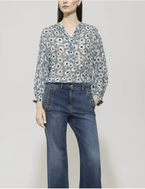 Luisa Cerano bloes blauw