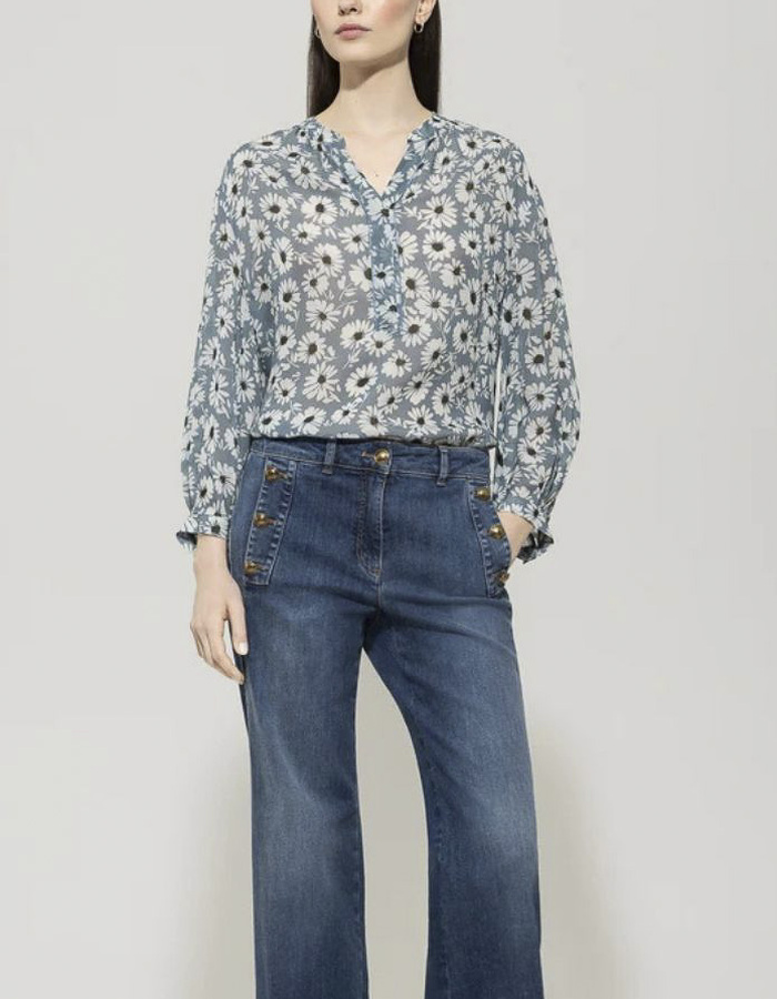Luisa Cerano bloes blauw