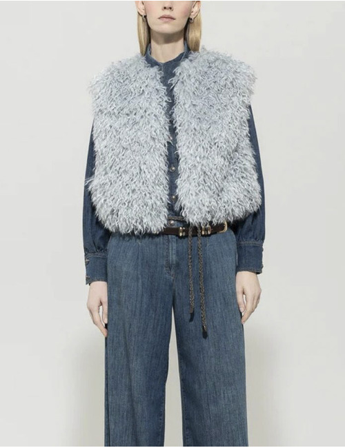 Luisa Cerano jas blauw