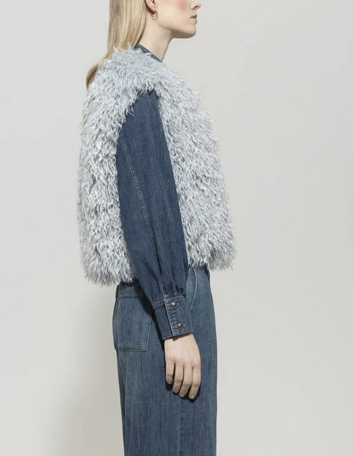 Luisa Cerano jas blauw
