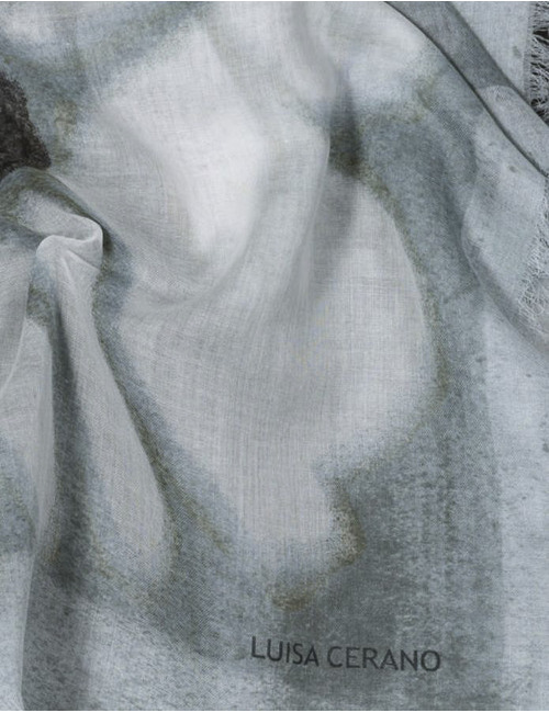 Luisa Cerano sjaal blauw
