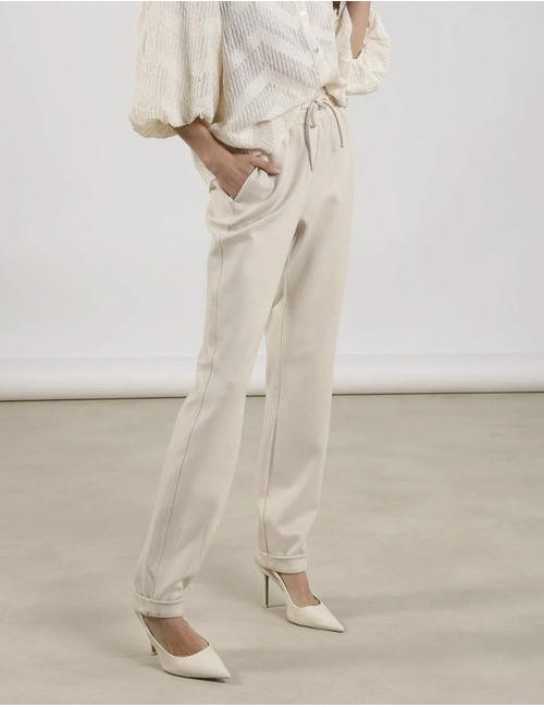 Nukus geklede broek wit