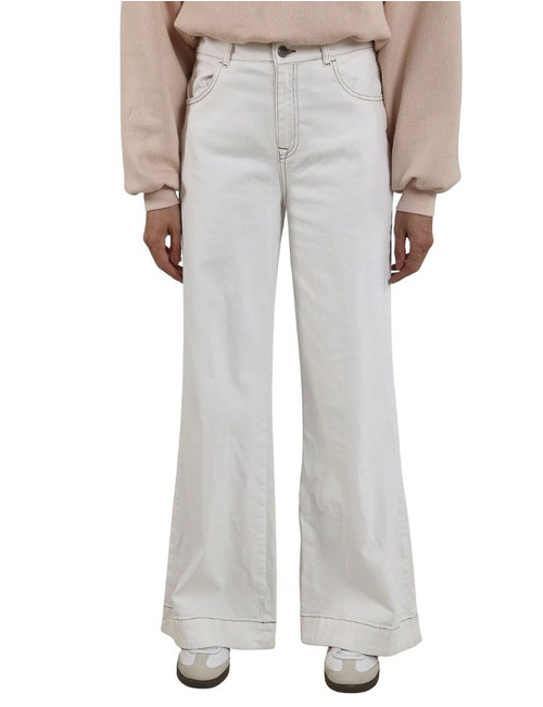 Nukus geklede broek wit
