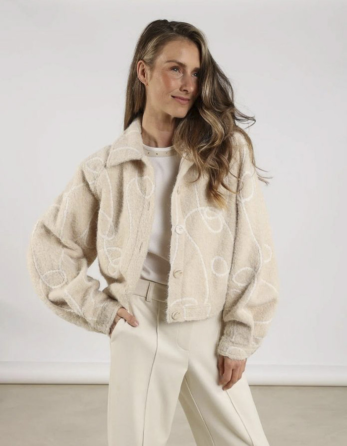 Nukus jas beige