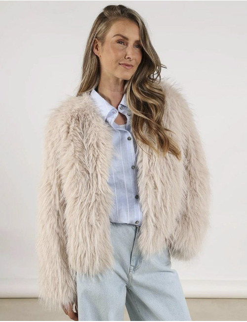 Nukus jas beige