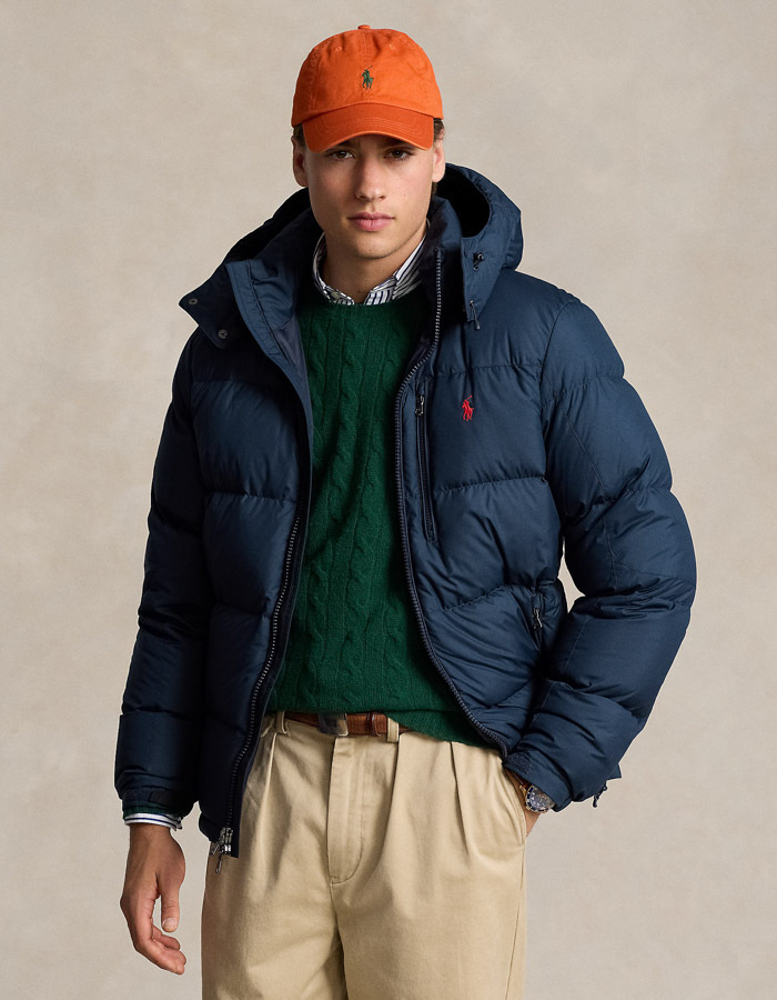 THE GORHAM DOWN JACKET – COLLECTION NAVY