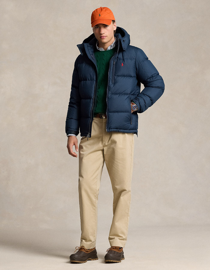 THE GORHAM DOWN JACKET – COLLECTION NAVY