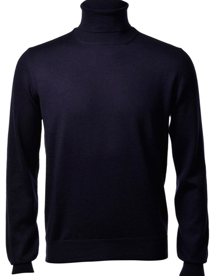 Coltrui van zuivere scheerwol – blauw