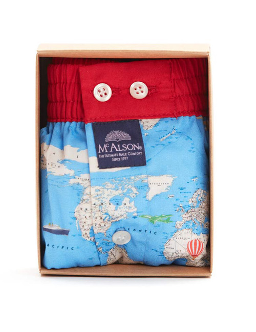 Boxershort Aarde Lichtblauw – McAlson