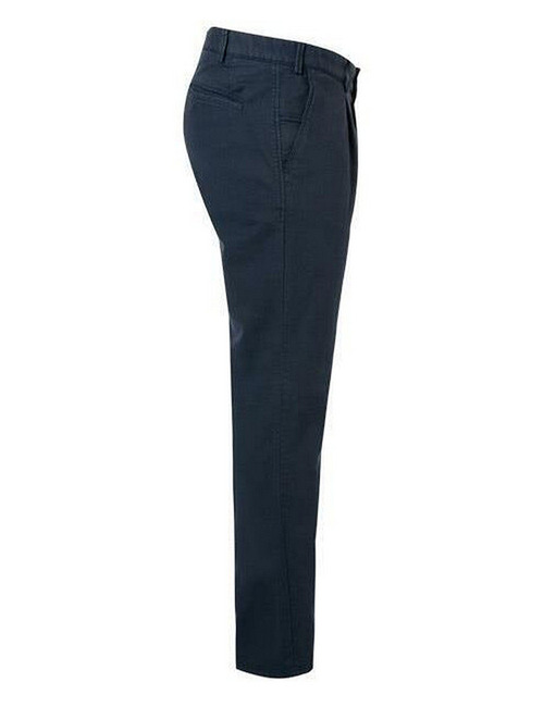 Turin Chino in Katoenstretch – Indigo