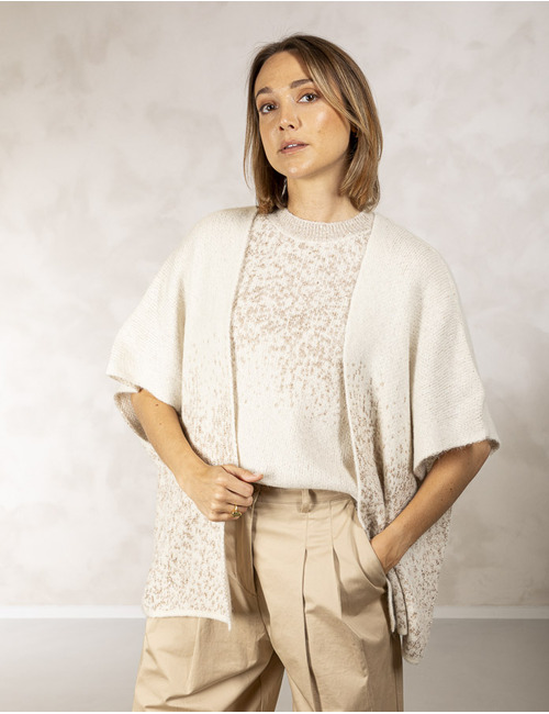 Due Amanti poncho goud