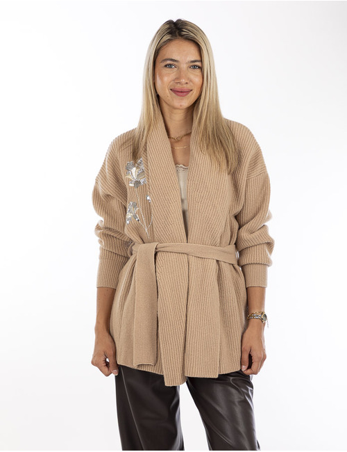 Due Amanti gilet camel