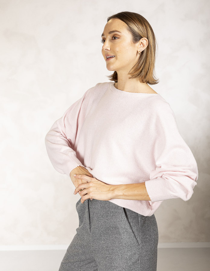 Due Amanti pull roze