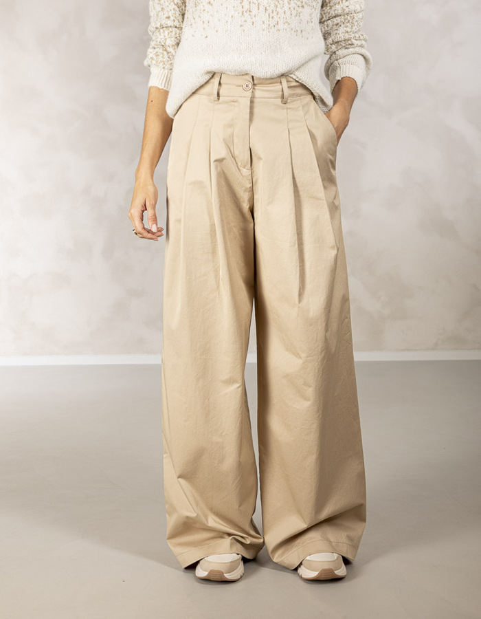 Due Amanti broek beige