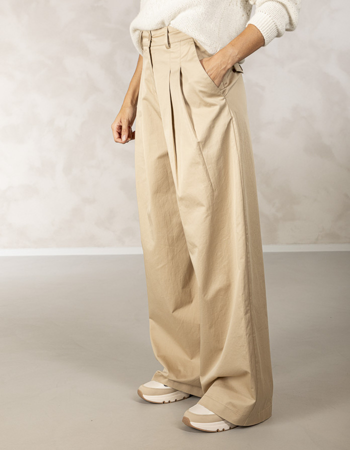 Due Amanti broek beige
