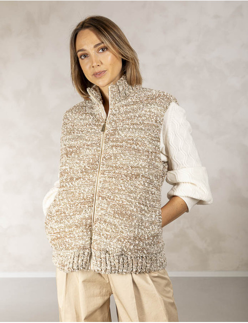 Due Amanti bodywarmer goud