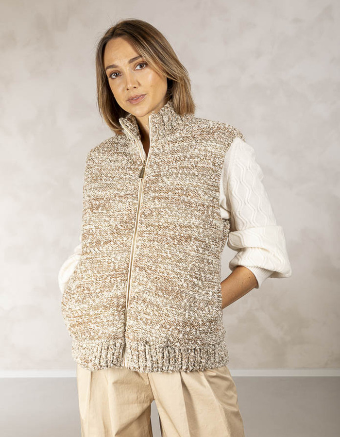 Due Amanti bodywarmer goud