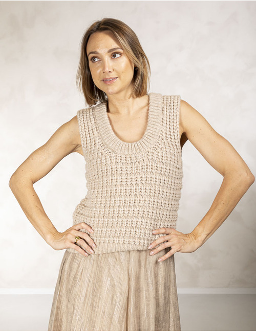 Due Amanti tops beige