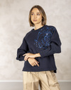 Due Amanti pull navy