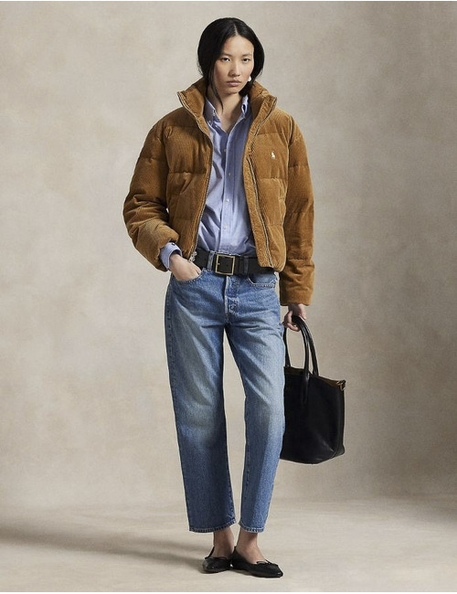 Ralph Lauren Dames regenjassen camel