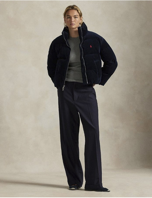 Ralph Lauren Dames regenjassen navy