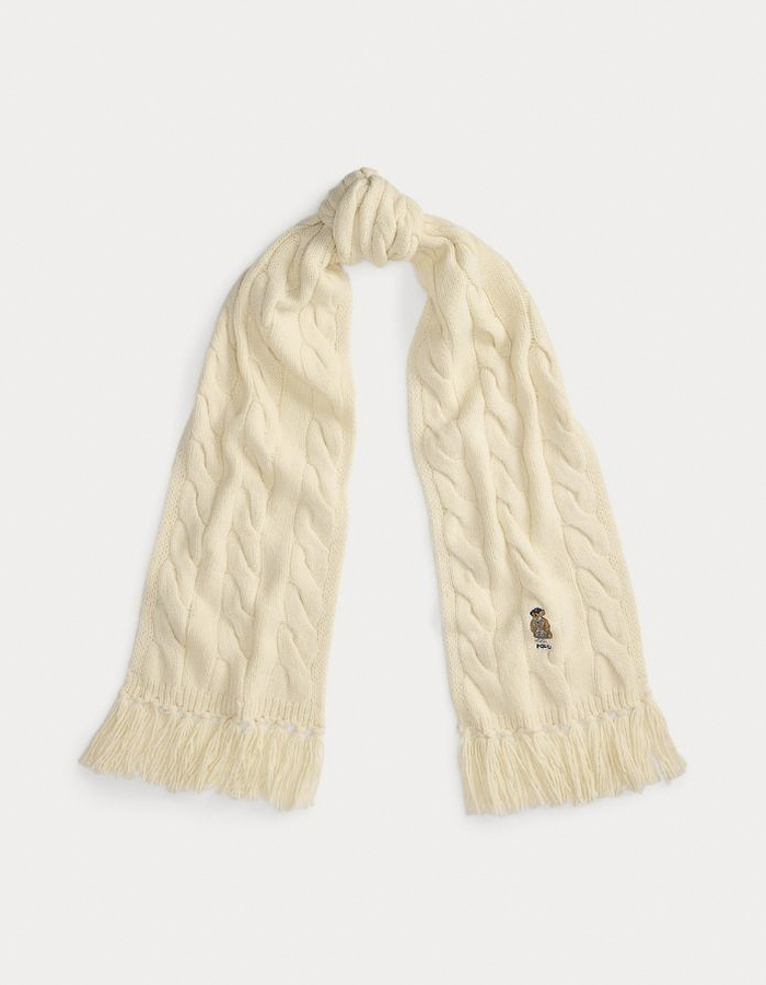 Ralph Lauren Dames sjaals ecru