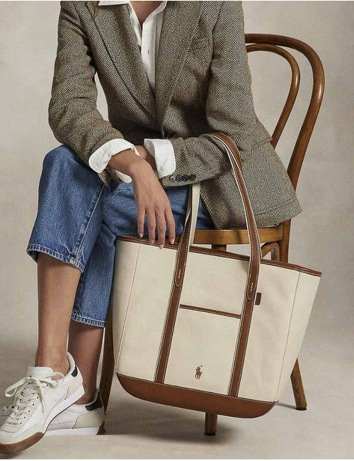 Ralph Lauren Dames handtas ecru