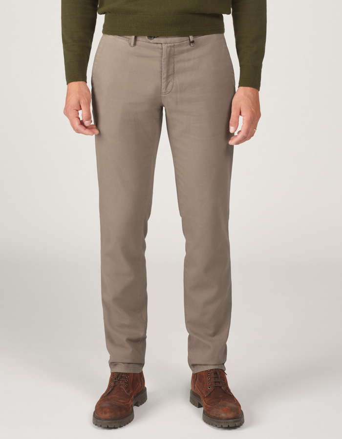 Magnus-P 27 regular-fit chino – kleur Stone